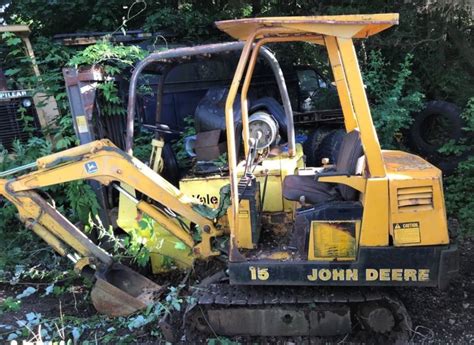 john deere 15 mini excavator sale|used john deere mini excavators.